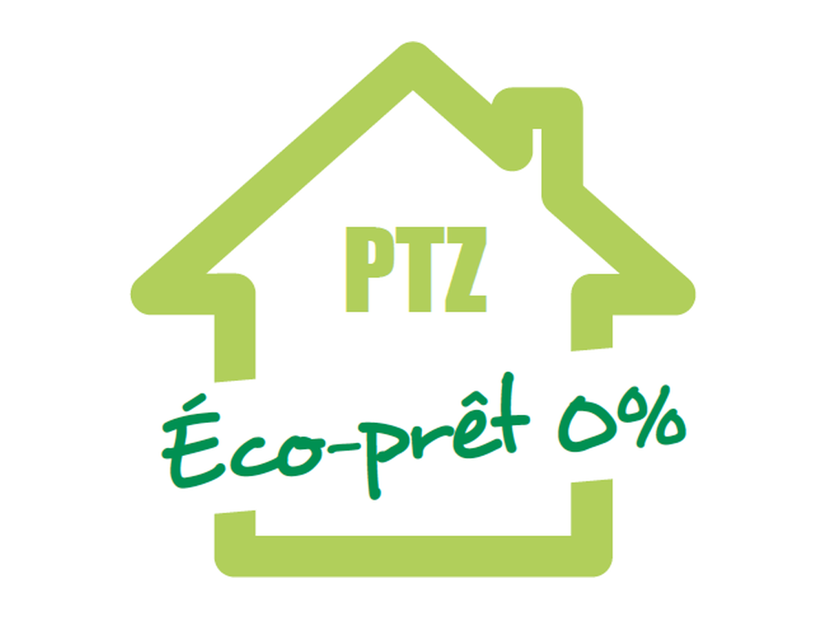 Logo de l'éco-prêt à taux zéro (éco-PTZ)